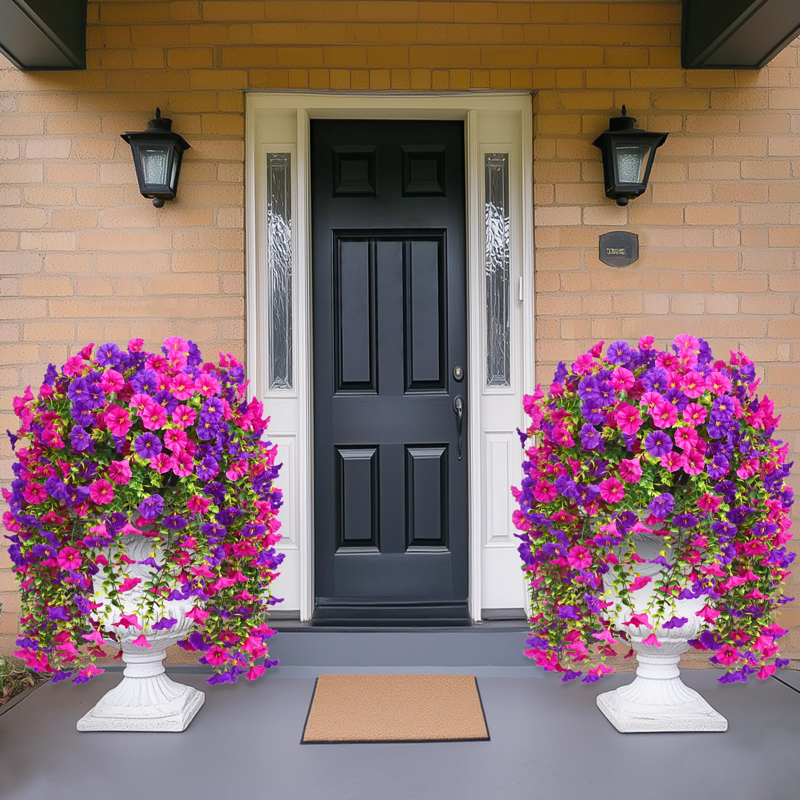 Dolicer UV-resistant faux blooms retain color under sun