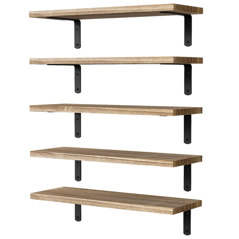 DOLLFIO floating shelves set 1 on wall for versatile storage and decor.