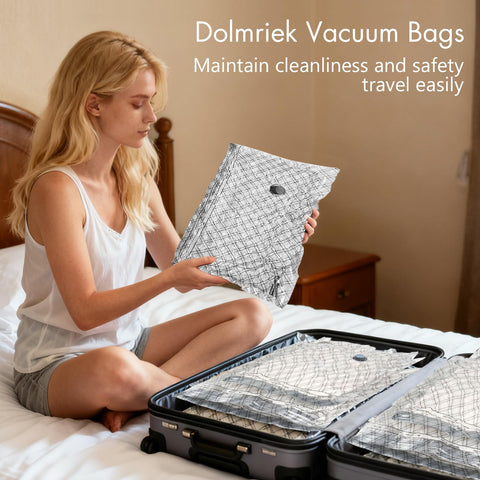 Dolmriek USB pump removes air for fast vacuum sealing.