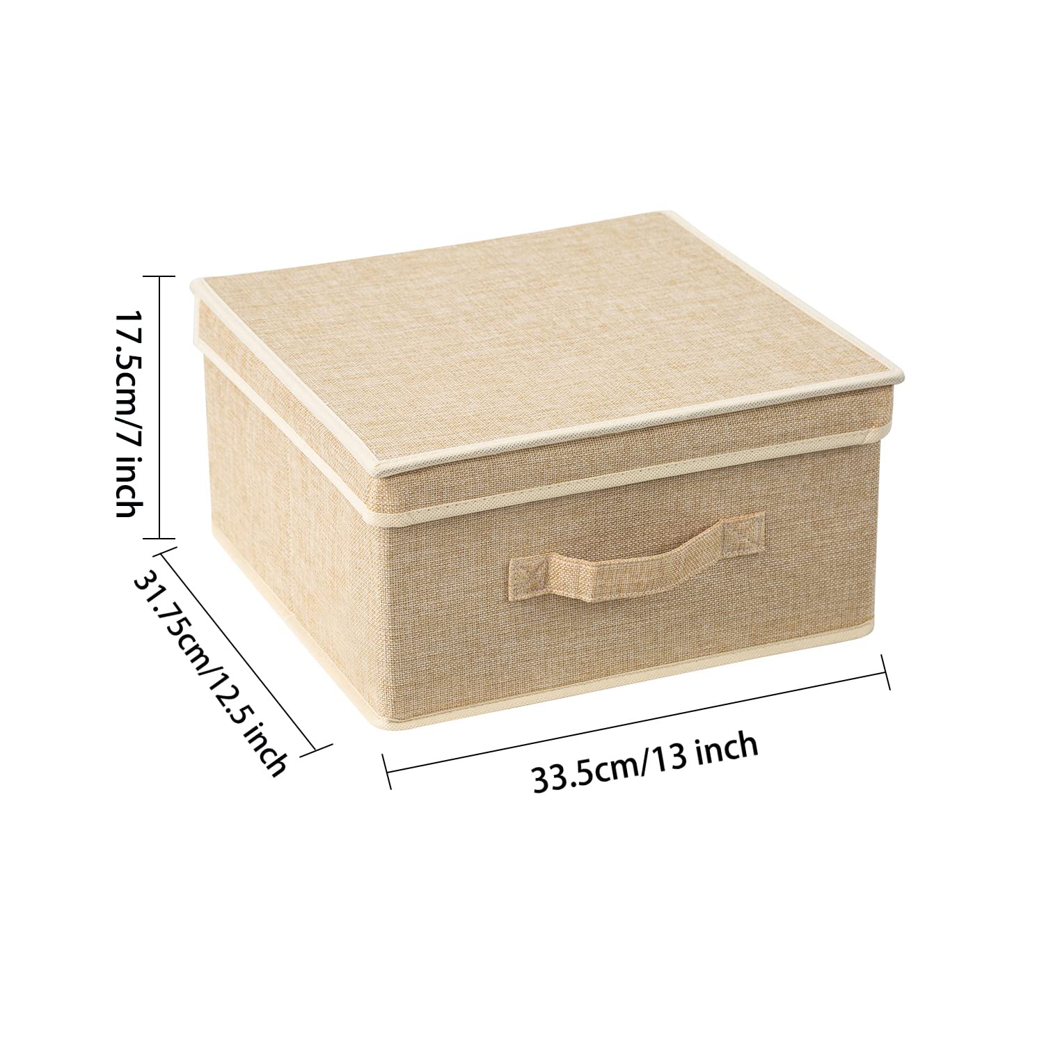 DOMEraax closet bedroom organization bins fit neatly on shelves.