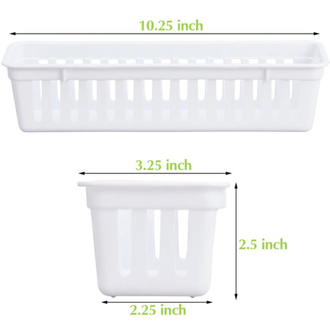 Domensi narrow-space storage baskets organize tight shelves and cabinets.