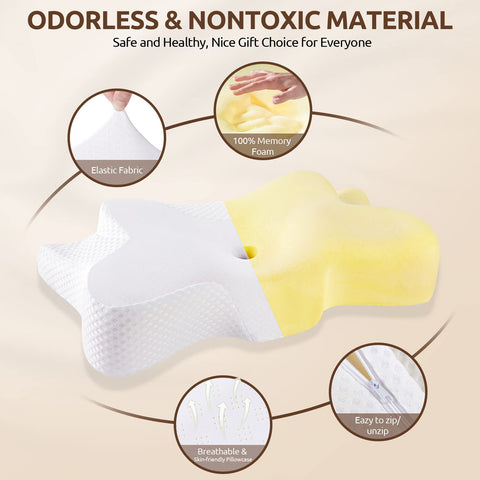 DONAMA removable pillowcase shown in machine-washable design for easy care