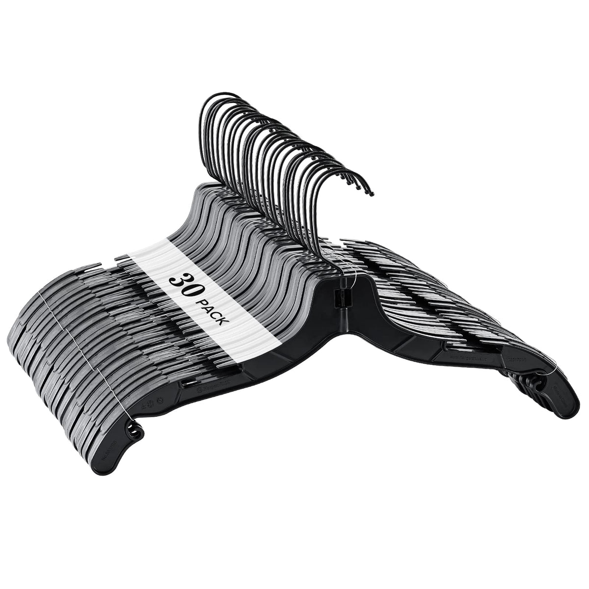 Donext hanger with 360 swivel hook for quick access and organized closets.
