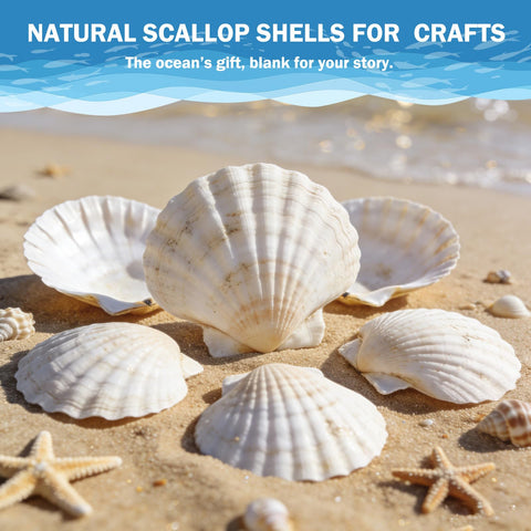 DOODLEBEAN large shells suitable for home display and seasonal crafts
