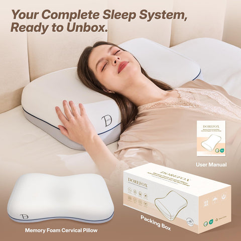Dorefox inner-cover protection keeps pillow components fresh.