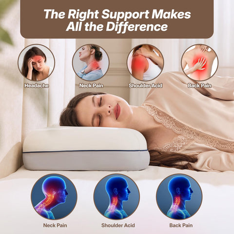 Dorefox low-loft option suits stomach sleepers.