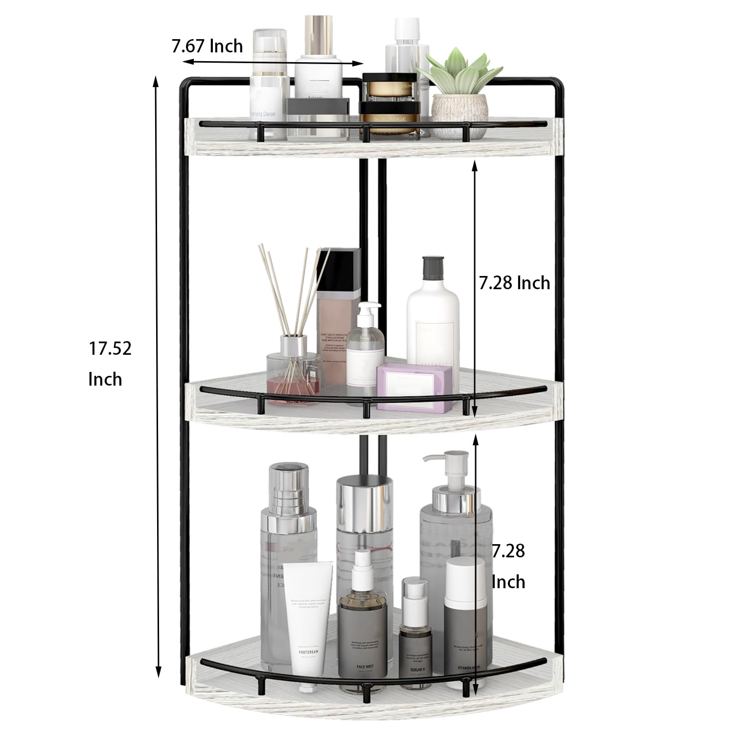 Dorhors compact dimensions fit small spaces on counters and shelves.