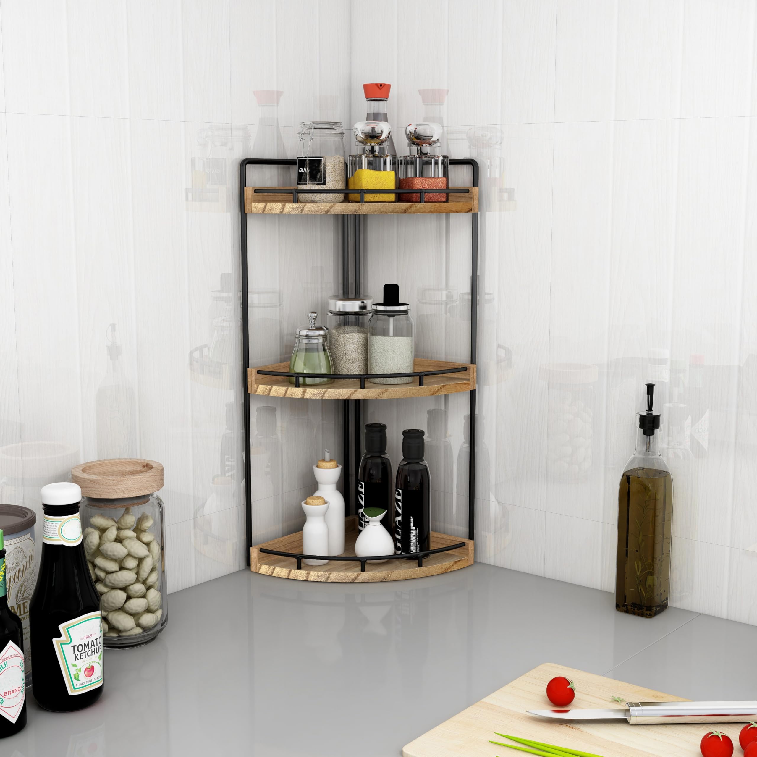 Dorhors waterproof wood boards with pre-drilled holes enable quick, stable assembly
