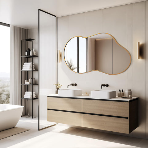 Dorlicecass corrosion-resistant frame stays pristine in damp spaces.
