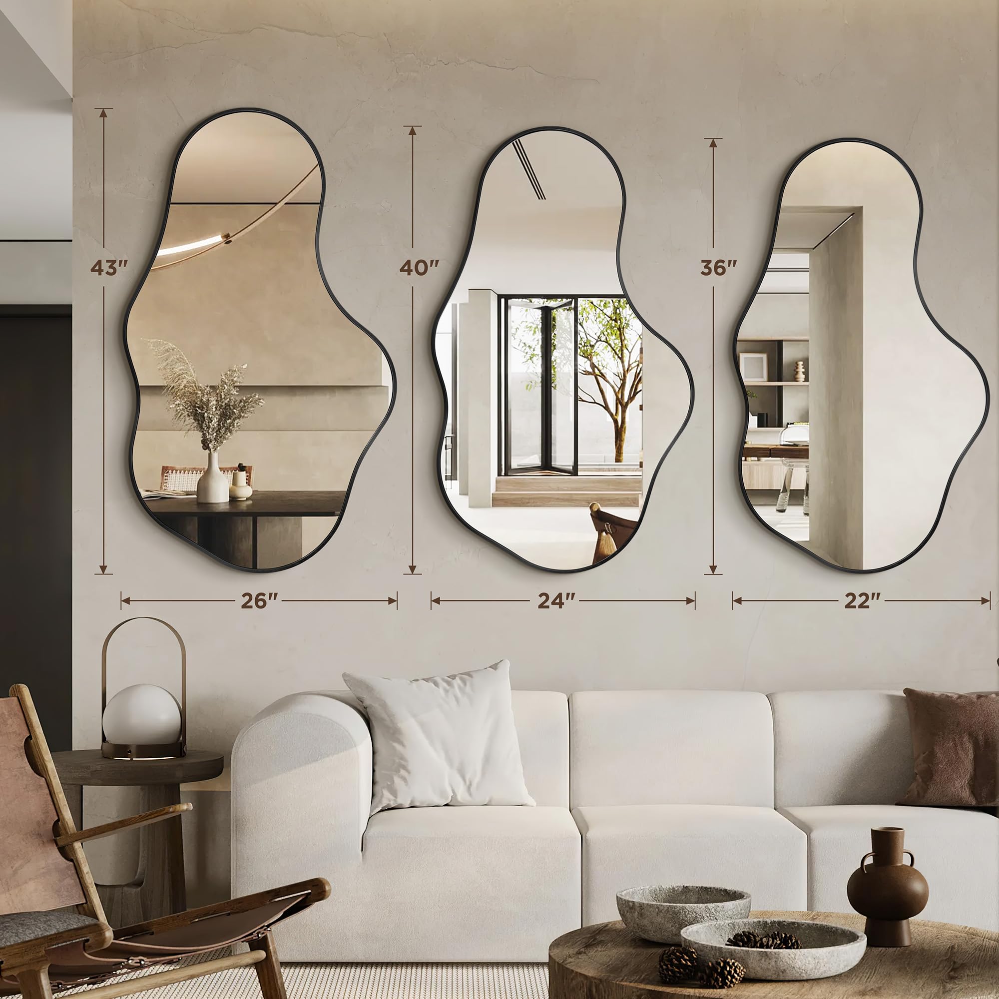 Dorlicecass living-room mirror ideal as a stylish focal point