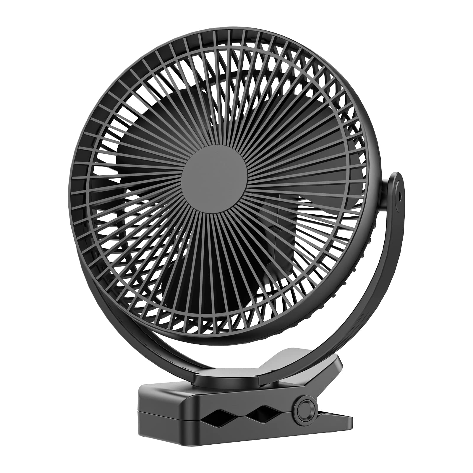 Dorobeen Clip Fan in 8-inch head delivering quiet desk cooling.