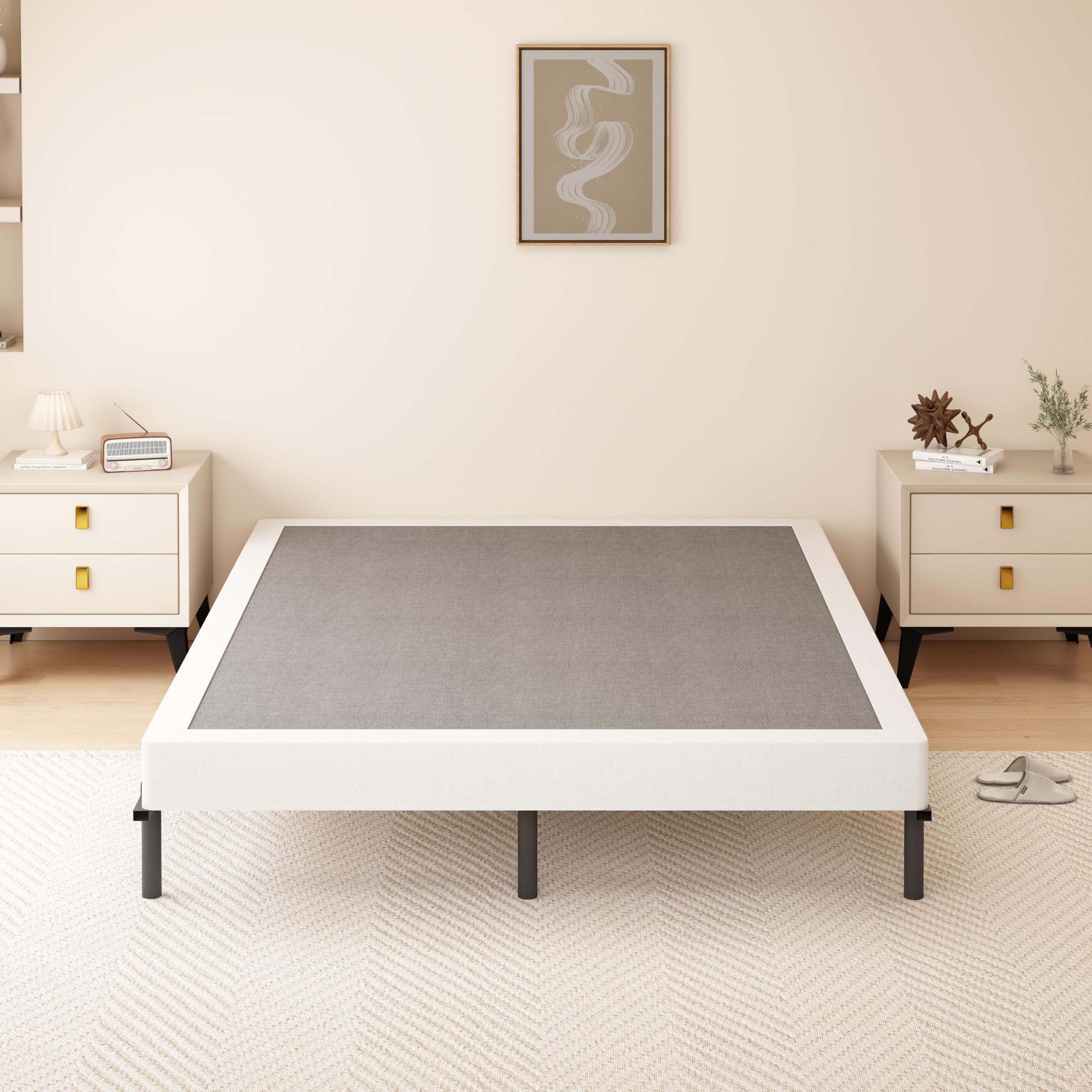 DORITRON easy-clean fabric cover that fits snugly around the base.