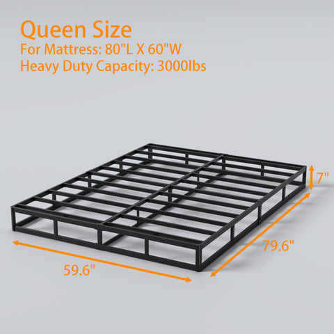 DORITRON queen box spring assembly demonstrates quick setup with included hardware and instructions.