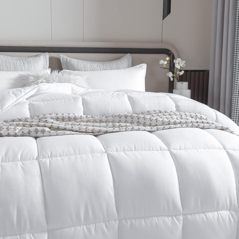 Dorrin Nessin corner tabs image demonstrating secure duvet cover attachment.