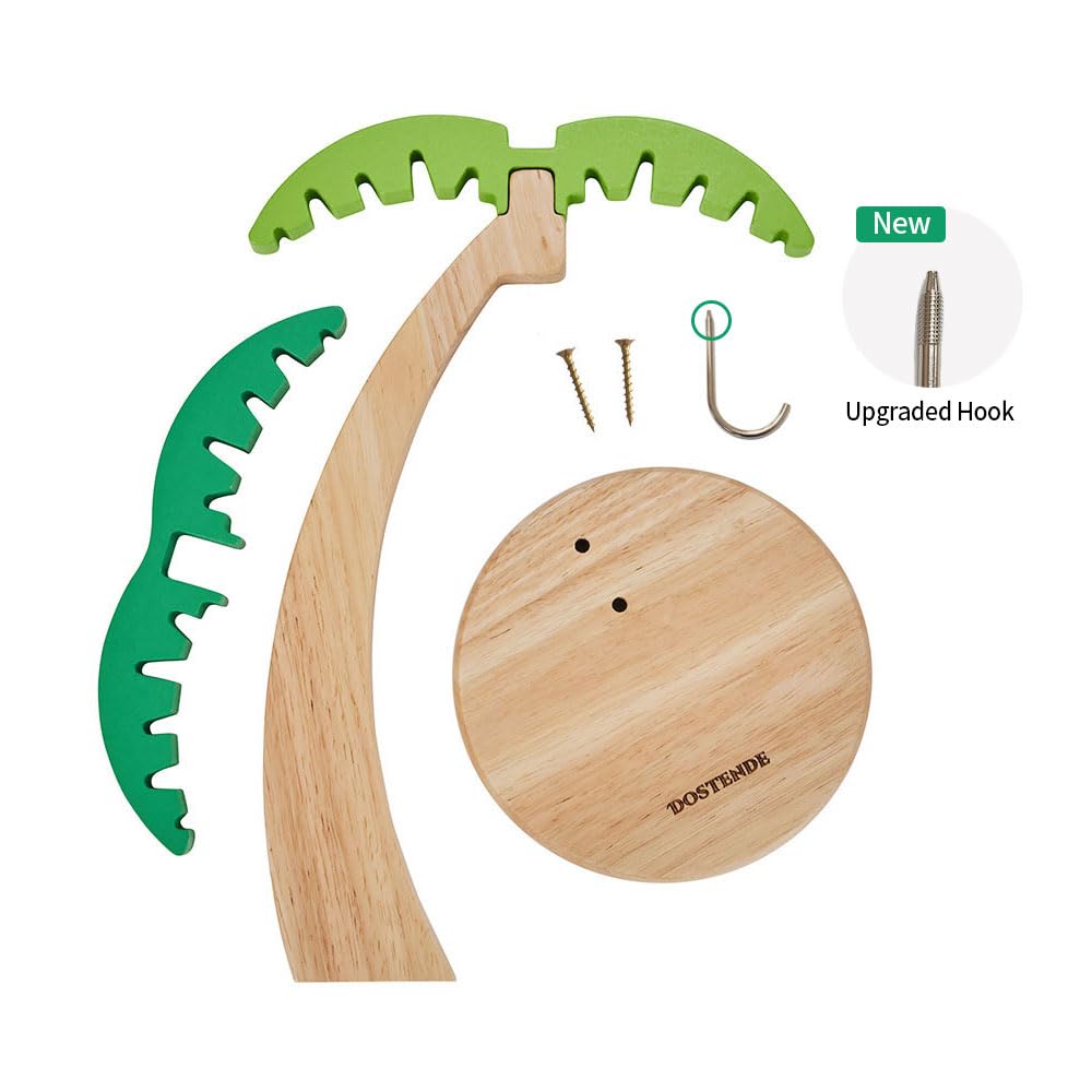 Dostende kitchen counter organizer for easy banana access