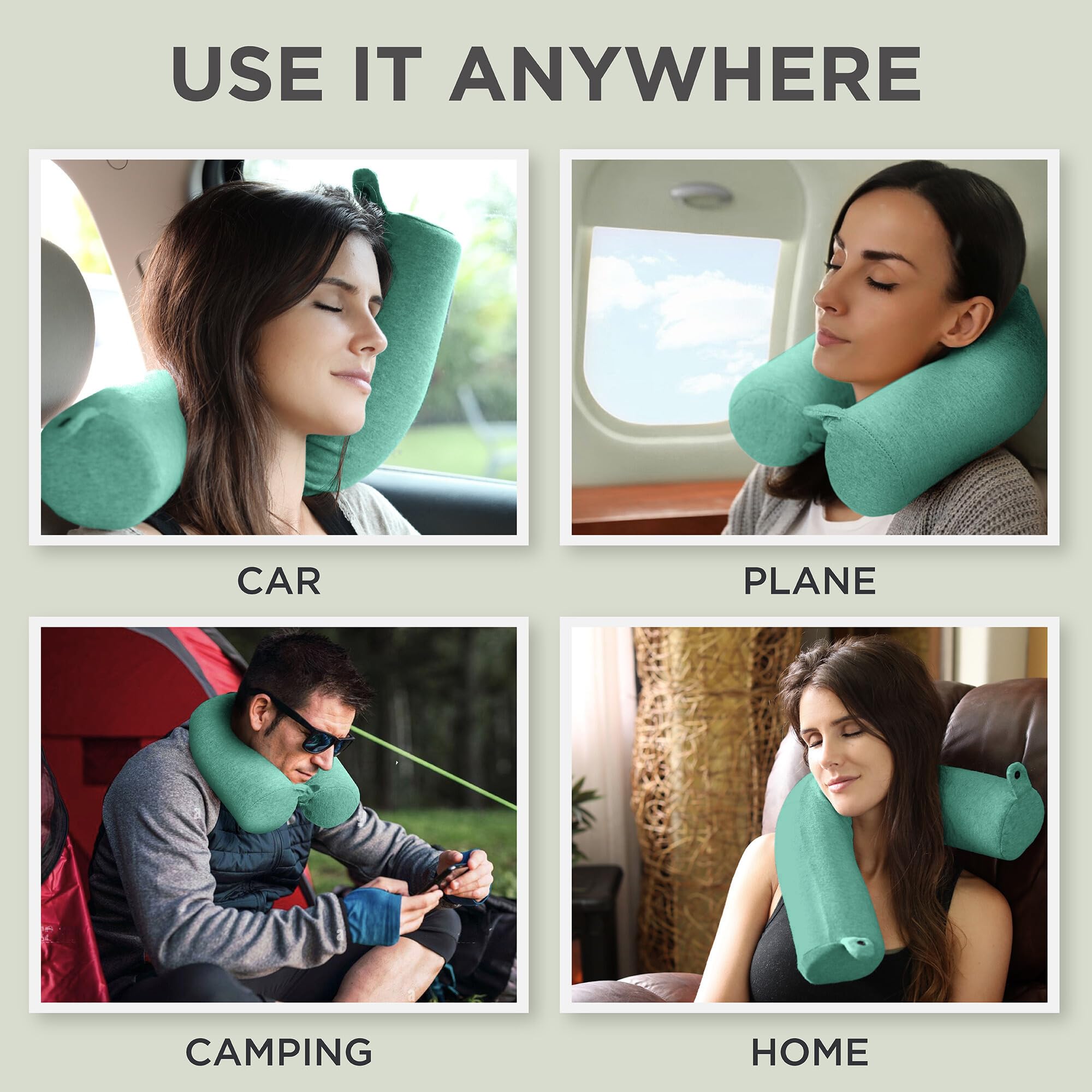 Dot&Dot Twist memory foam pillow cover is breathable and easy to clean.