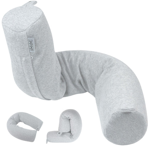 High-density memory foam cushions body for longer comfort in transit.