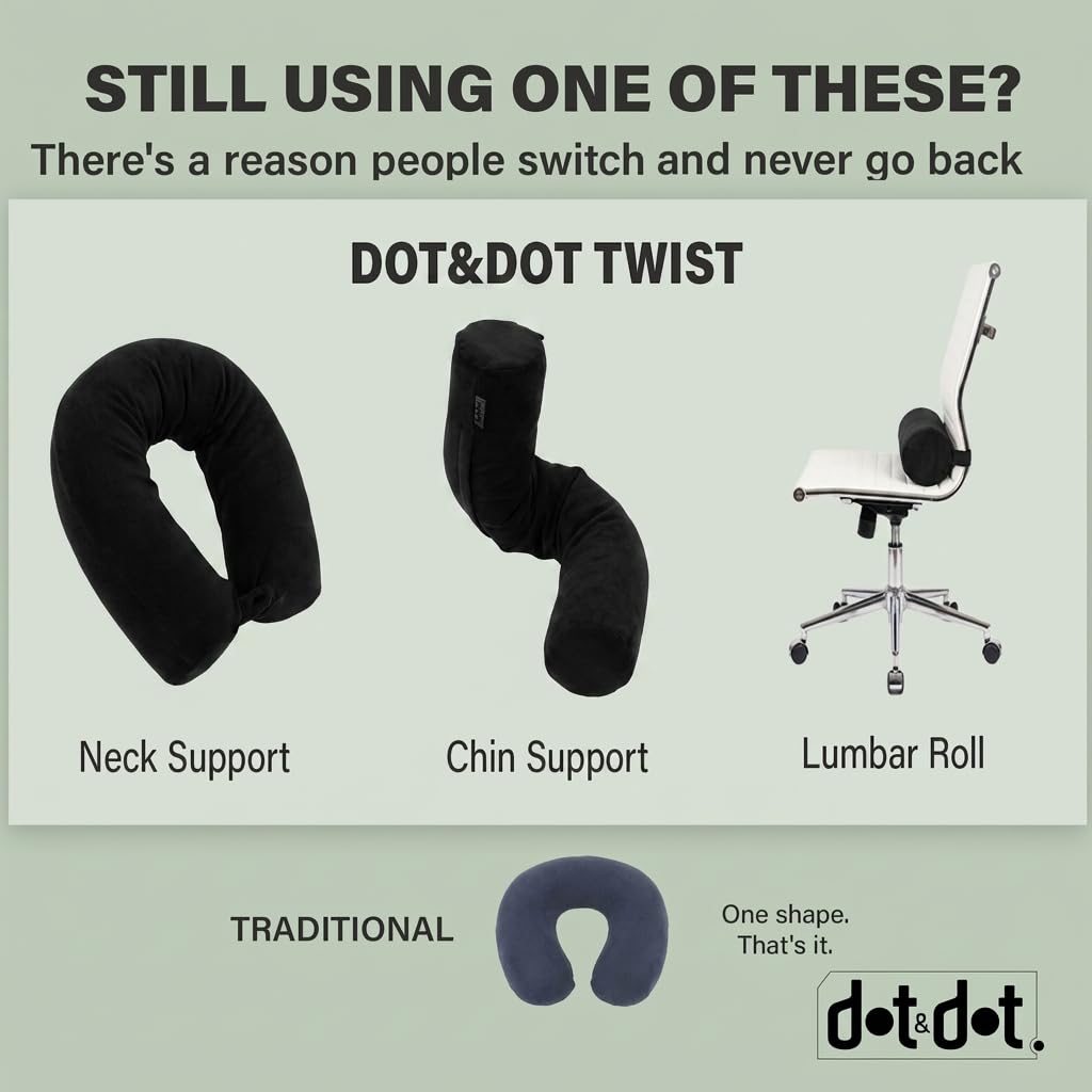 Dot&Dot Twist packs compactly for luggage storage and travel efficiency.