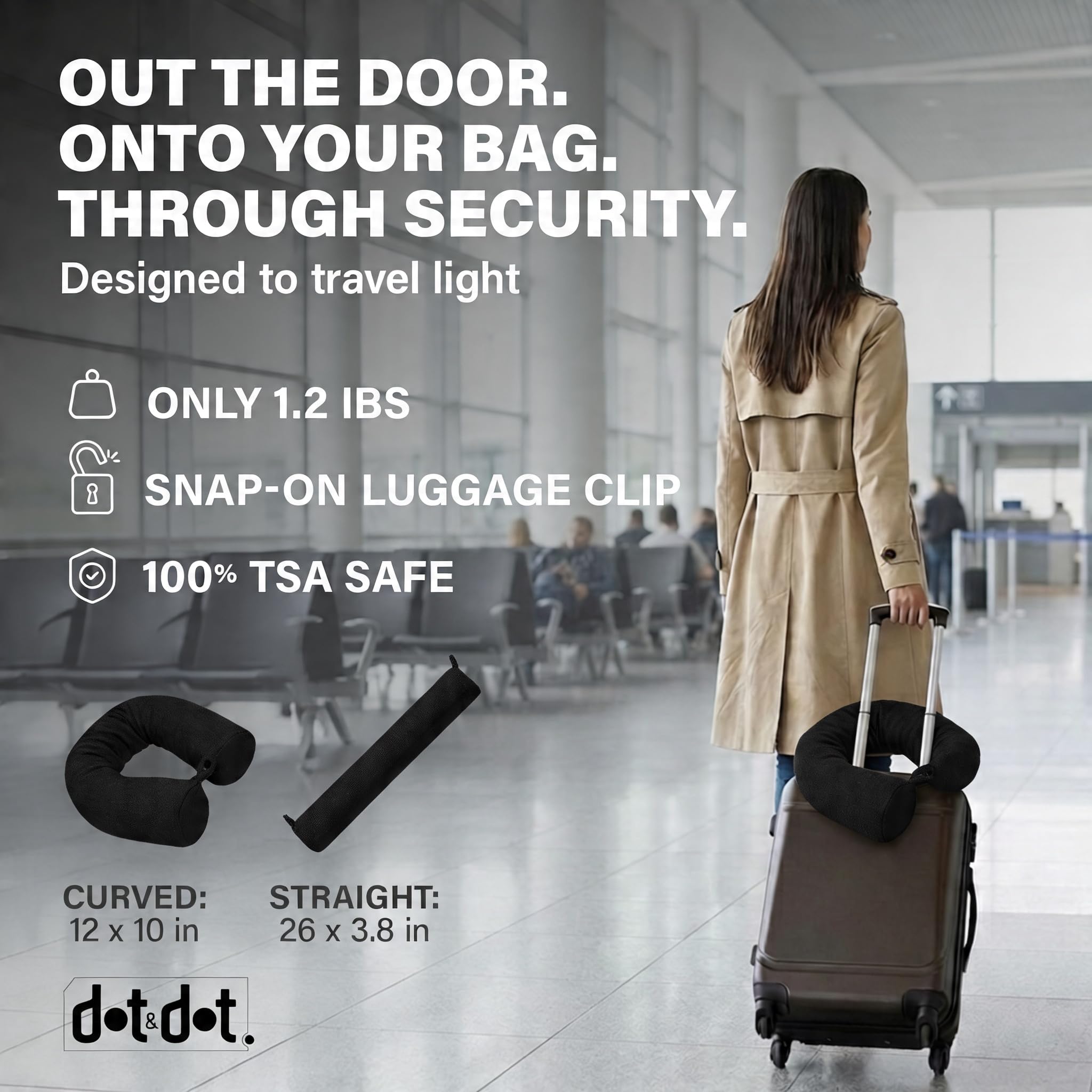 Dot&Dot Twist features a washable cover for quick cleaning between trips.