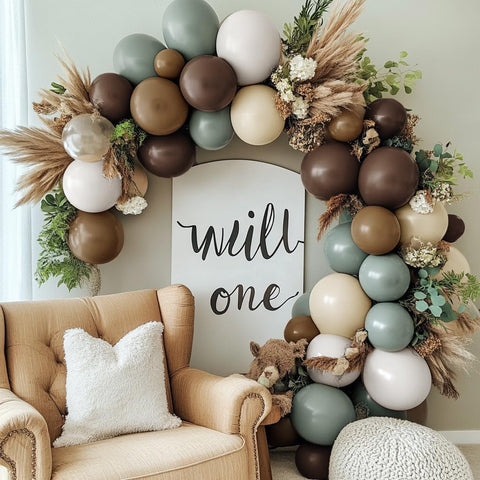 DOUBLE LAYER BALLOON double stuffed balloons for fuller garland