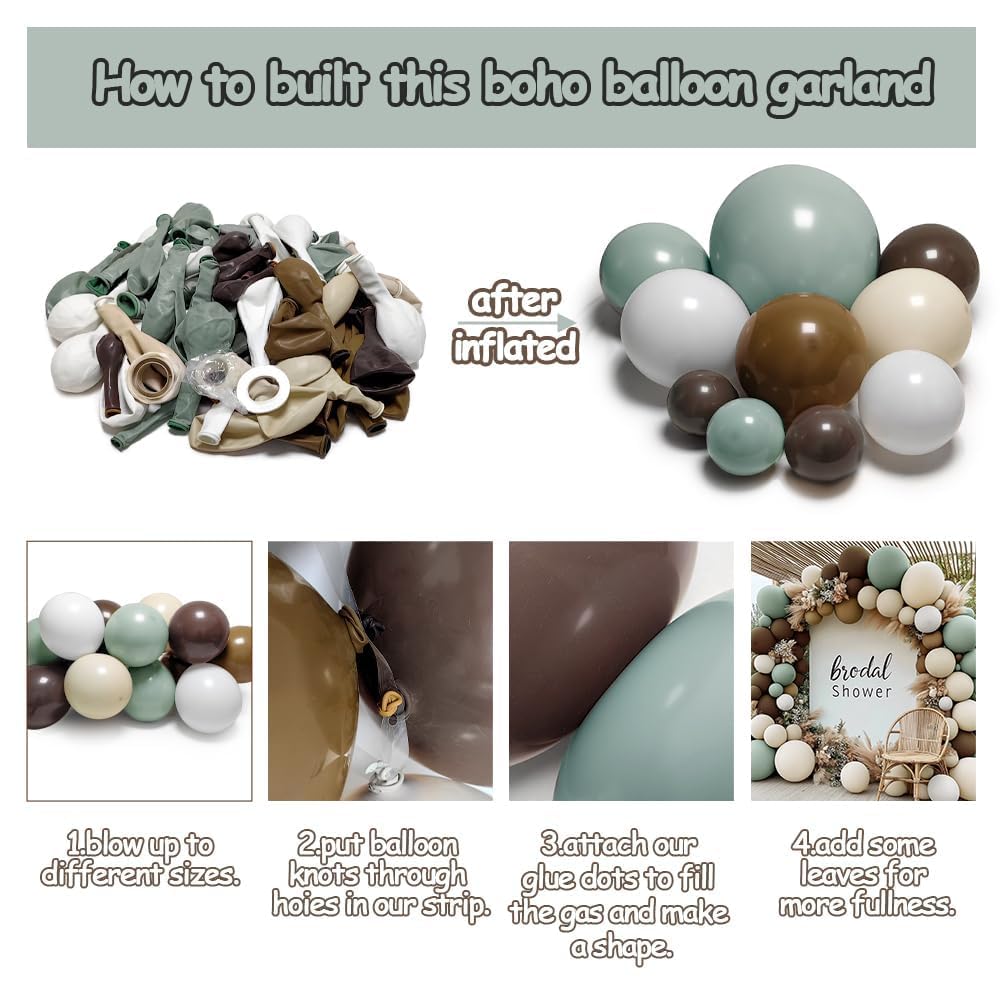 DOUBLE LAYER BALLOON nude brown balloons ideal for elegant neutral décor