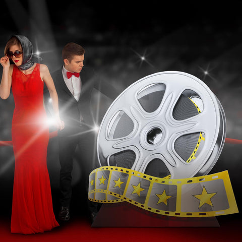 DoubleFill awards night photo prop used as stage decoration and backdrop.