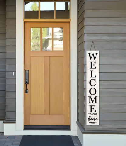 DOUSUI large farmhouse welcome sign adds versatile decor to any room