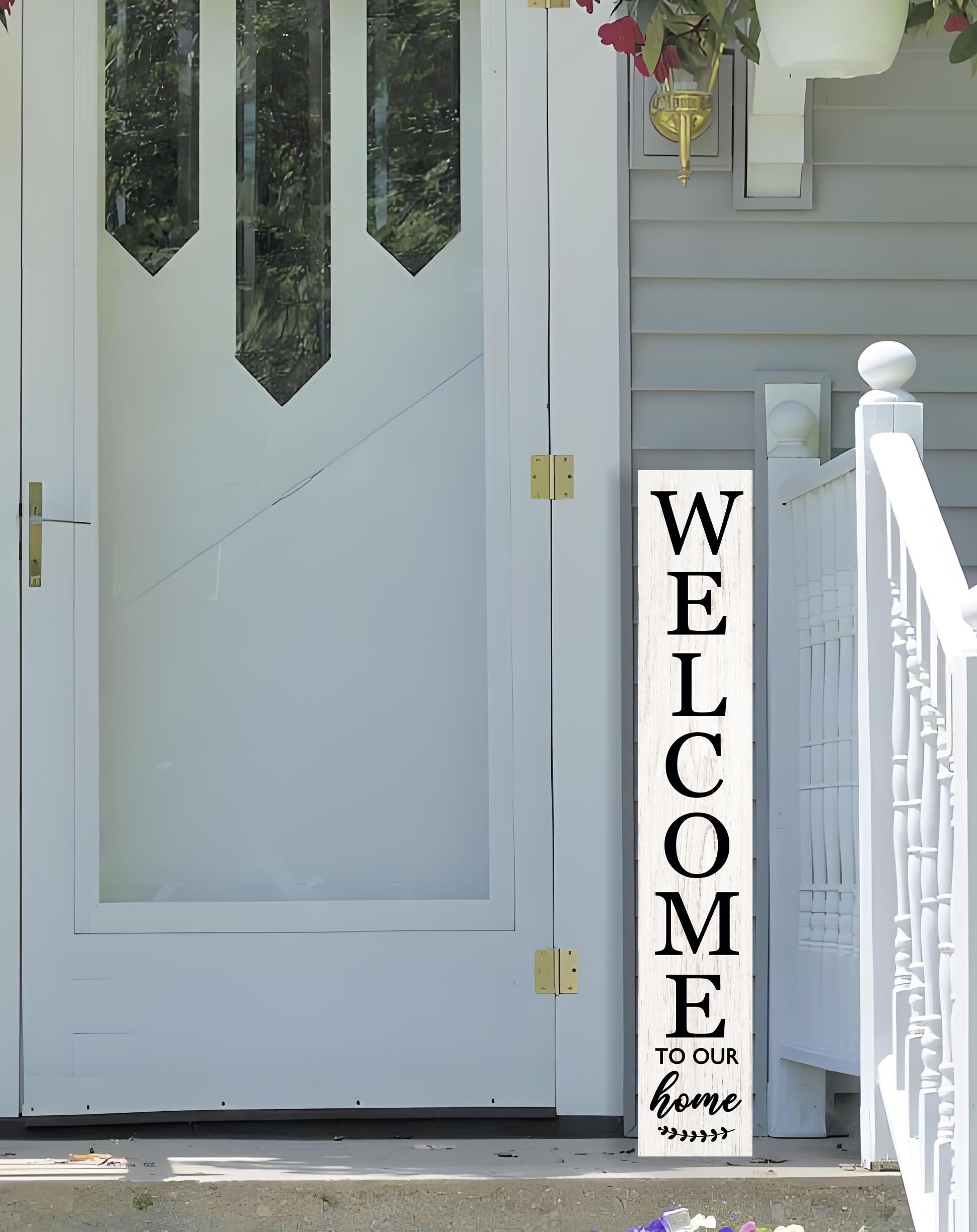 DOUSUI outdoor indoor welcome sign ideal for entryways and patios