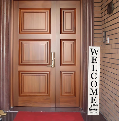 DOUSUI weather-resistant wood sign stands up to seasons