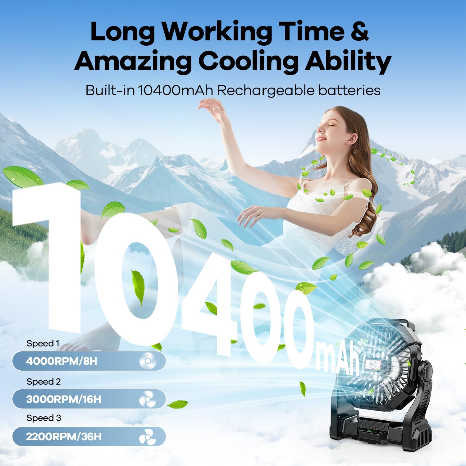 DOWILLDO quiet operation illustrating near-silent airflow under 30 dB