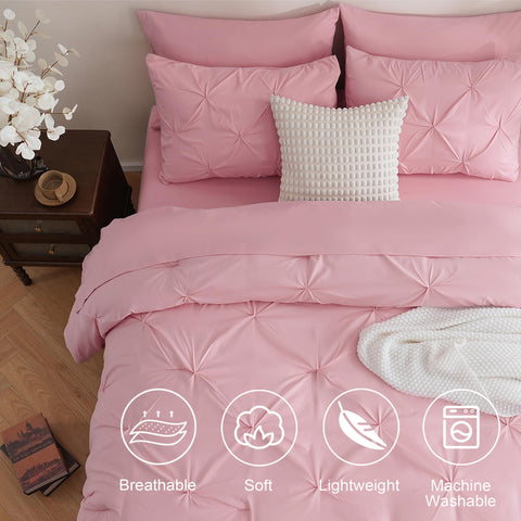 DOWNCOOL deep-pocket fitted sheet fits 14-inch mattresses.
