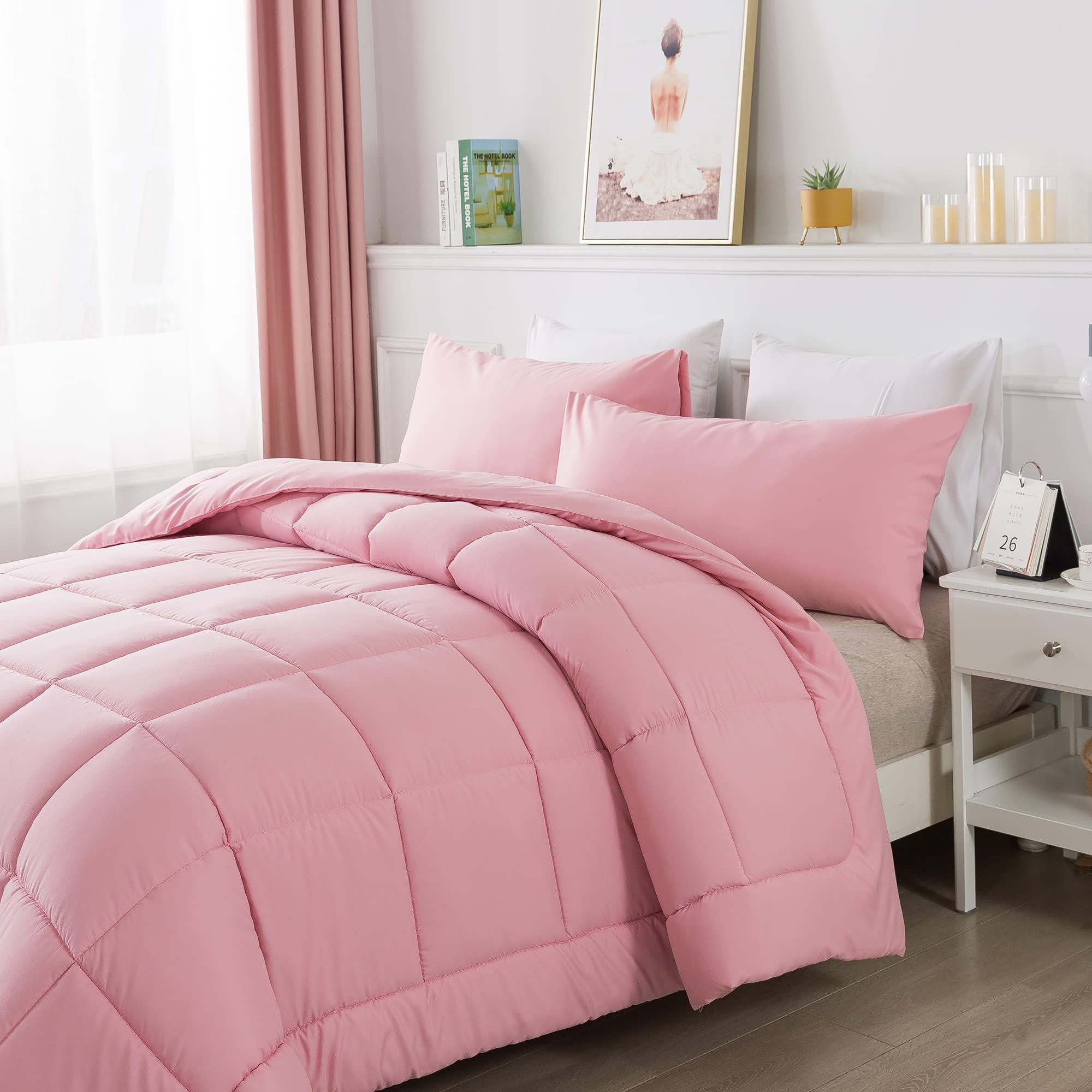 DOWNCOOL comforter is machine washable on gentle cold cycle for easy care.