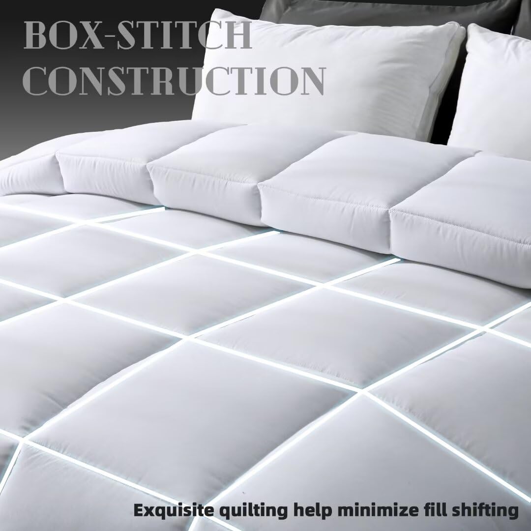 DOWNCOOL Comforters corner-loops secure with duvet cover