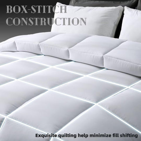 DOWNCOOL Comforters corner-loops secure with duvet cover