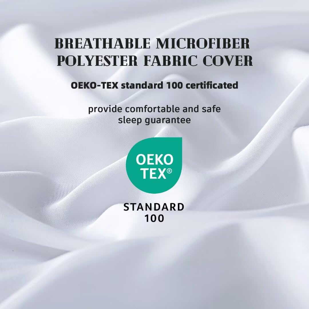 DOWNCOOL Comforters 3D-7D down-blend balances warmth and fluff