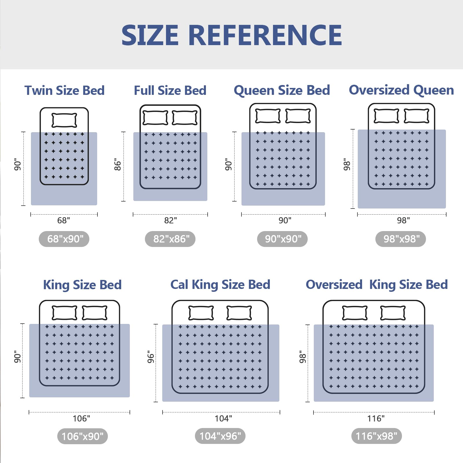 DOWNCOOL Corner tabs and middle loops for duvet cover attachment