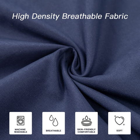 DOWNCOOL microfiber fill provides soft yet supportive pillow experience.