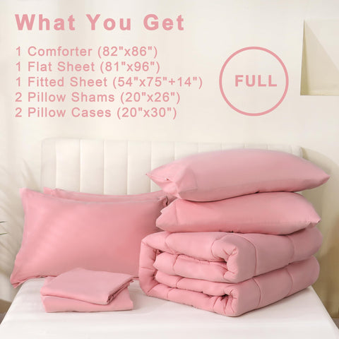 Downcool pillow shams 20 by 26 inches for a coordinated look.