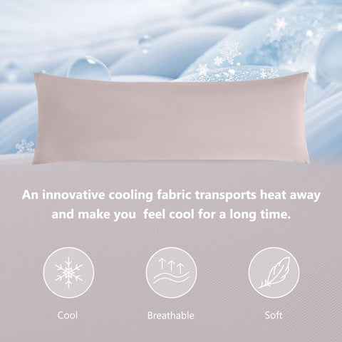 Downcool long pillow supports pregnant sleepers with comfortable alignment