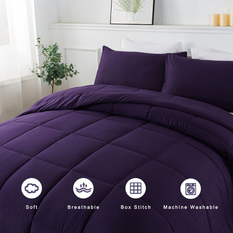 DOWNCOOL corner tabs secure the comforter in place for neat bedding