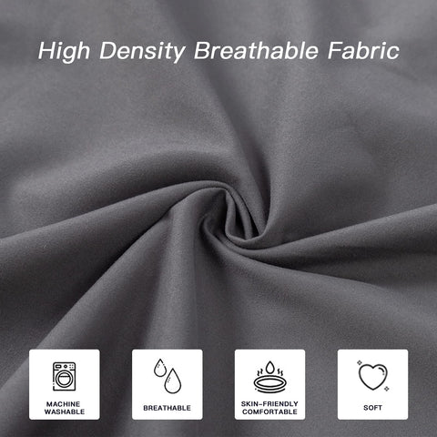 Downcool removable pillowcase, wash-friendly design.