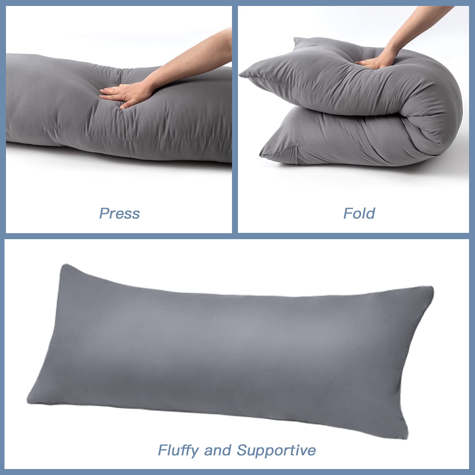 Downcool side-sleeper support demonstration with spinal alignment.