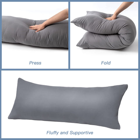 Downcool side-sleeper support demonstration with spinal alignment.