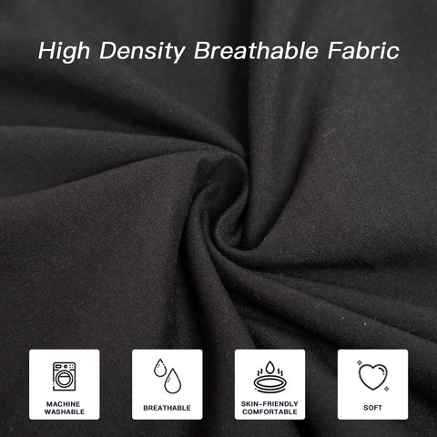 DOWNCOOL side-sleeper using pillow for body support.