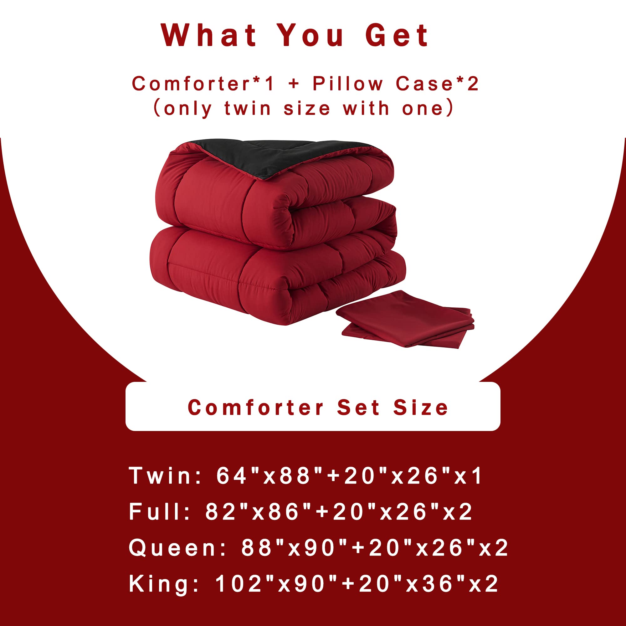 DOWNCOOL twin set is machine-washable on gentle cold for easy care.