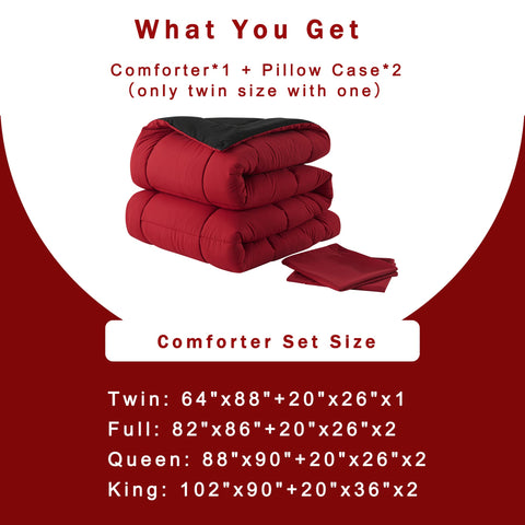 DOWNCOOL twin set is machine-washable on gentle cold for easy care.