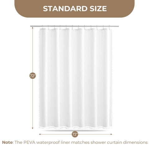Downluxe easy care curtain that resists shrinking for long-lasting looks.