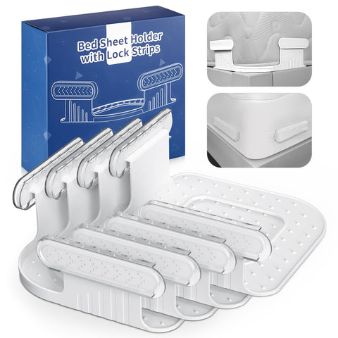 Downoop bed lock sheet holders for corners keep sheets secure and bed tidier