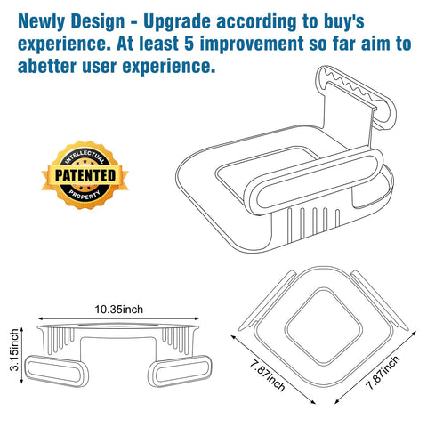 Downoop Sheet Holder Strap is easy to remove and reinsert.
