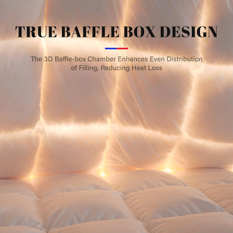 DOWNSTORIA duvet with cord piping edging for premium look and durability.